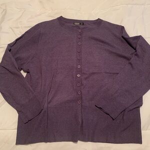 Women’s Purple Cardigan